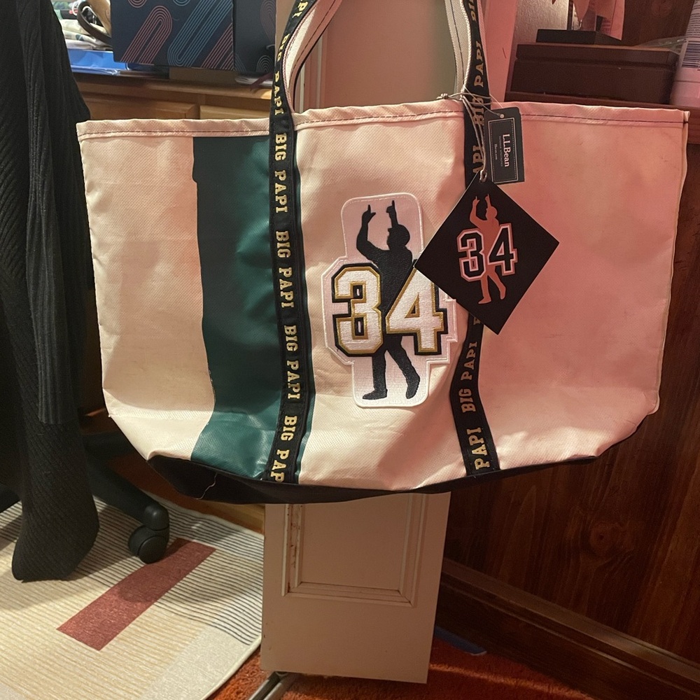 LL Bean Big Papi Commemorative Tote Bag